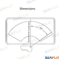 Motor Limpiaparabrisas 6NM 12V 64mm Seaflo