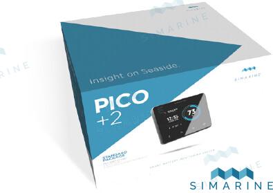Pico Standard Package Panel-mount Black Simarine