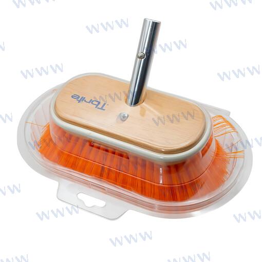 Tbrite Cepillo 240X155MM Naranja Medio