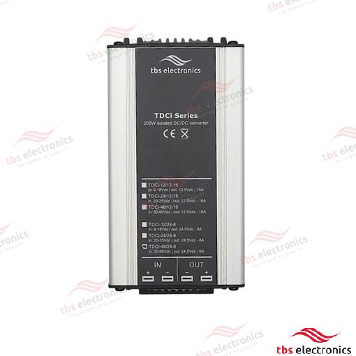 Convertidor Dc-dc 30-60V A 24,5V 8A TBS