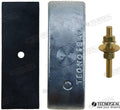 Anodo Cap Zinc Ø 42X3MM 4,3 Kg Completo Tecnoseal