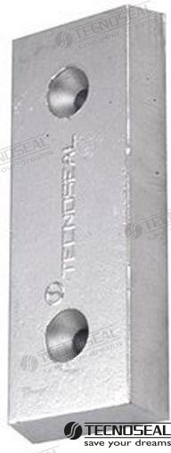Anodo Flaps Zinc 130X50X17MM Tecnoseal
