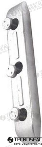 Anodo Mmi Zinc 500X80X40MM Tecnoseal