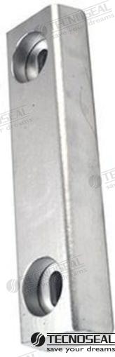 Anodo Piastre Scafo Zinc 250X60X35MM Tecnoseal