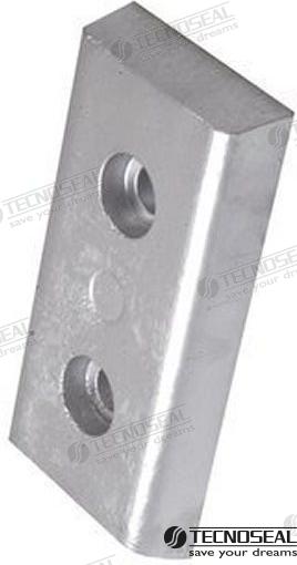Anodo Scafi Veloci Zinc 210X100X30MM Tecnoseal