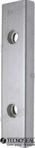 Anodo Rectangular Zinc 200X80X22MM Tecnoseal