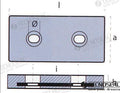Anodo Rectangular Zinc 210X100X32MM Tecnoseal