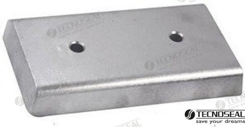 Anodo Rectangular Zinc 500X50X20MM Tecnoseal