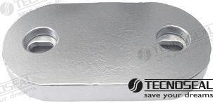 Anodo Sea Ray Zinc 200X110X30MM 3,9 Kg Tecnoseal