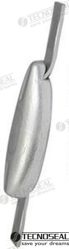 Anodo Pez Zinc 90X30X6MM 3KG Tecnoseal