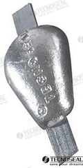 Anodo Pez Inserto Zinc 230X25X5MM 1KG Tecnoseal