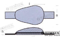 Anodo Pez Inserto Zinc 230X25X5MM 1KG Tecnoseal