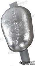 Anodo Para Soldar Zinc 250X25X5MM 3KG Tecnoseal