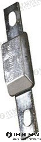 Anodo Lingote C/inserto Zinc 0,25KG Tecnoseal