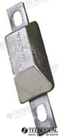 Anodo Lingote C/inserto Zinc 1,1KG Tecnoseal