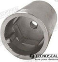 Anodo Radice Hexagonal Zinc Eje 35MM Tecnoseal