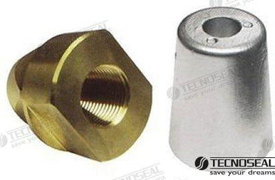 Anodo Conico Cuadrado Zinc Ø 68,5MM Tecnoseal