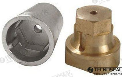 Anodo Radice Completo Zinc Eje 30 Tecnoseal (Ref. TEN00411E)