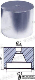 Anodo Riva Mercurius Zinc 3,86KG. Tecnoseal