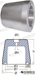 Anodo Riva Splendida Zinc 7,05KG. Tecnoseal