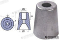 Anodo Ferreti Zinc Eje 55 Tecnoseal