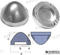 Anodo Max Prop Zinc 39MM. Tecnoseal