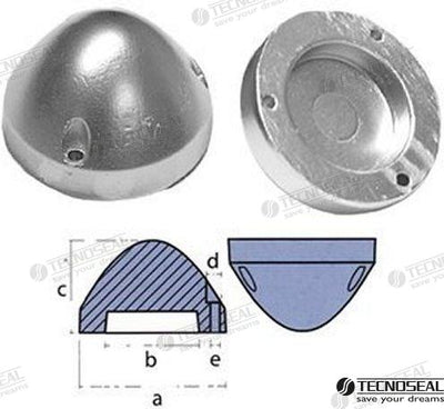 Anodo Max Prop Zinc 39MM. Tecnoseal