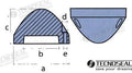 Anodo Max Prop Zinc 39MM. Tecnoseal