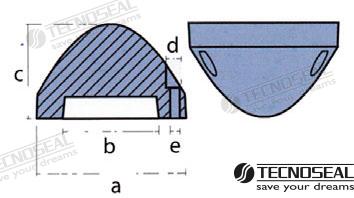 Anodo Max Prop Zinc 39MM. Tecnoseal