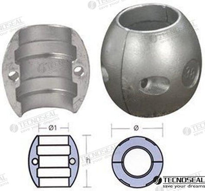 Collarin Zinc Eje 1 1/4" Tecnoseal