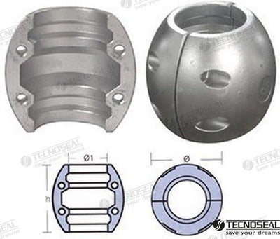 Collarin Zinc Eje 70 Mm Tecnoseal
