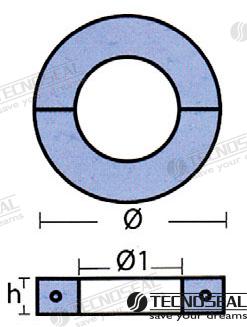 Collar Plano Zinc 63,5MM. Tecnoseal
