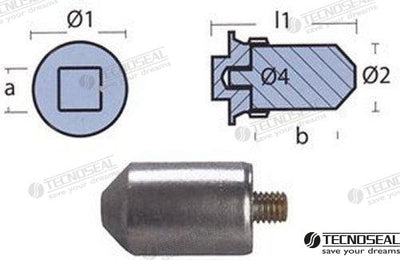 Anodo Refrig. Volvo Tecnoseal