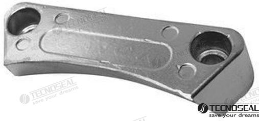 Anodo Placa Volvo Zinc Duo Prop 0,52 Kg Tecnoseal 3888814