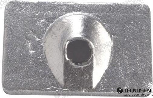 Anodo Placa Mercury Zinc 6,9-9HP Tecnoseal 42121
