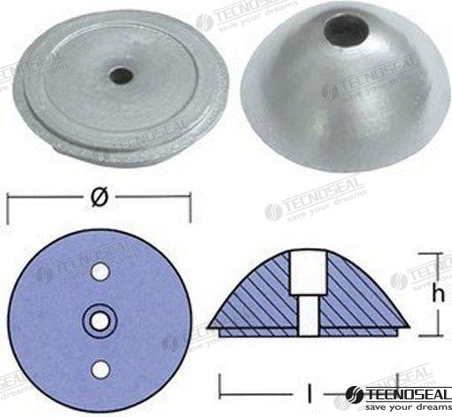 Anodo Para Variprofile Ø 68MM Zinc Tecnoseal
