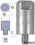 Anodo Yanmar Barra Motor Zinc Ø 20MM Tecnoseal 27210-200370