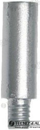 Anodo Motor Yanmar Zinc Ø 12,5MM Tecnoseal (Ref. TEN01316)