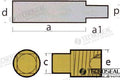 Anodo Caterpillar Completo Tecnoseal (Ref. TEN02026T)