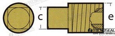 Tapon Anodo Caterpillar 2280 (Ref. TEN02027TP)