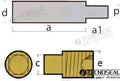Anodo Scania Completo Zinc Tecnoseal (Ref. TEN02201T)