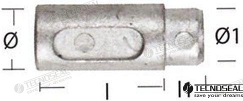 Anodo Lombardini Zinc TEN02350T Tecnoseal