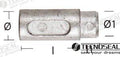 Anodo Lombardini Zinc TEN02350T Tecnoseal