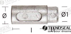 Anodo Lombardini Zinc TEN02350T Tecnoseal