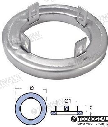 Anodo Kamewa Collar Zinc Ø 160MM Tecnoseal