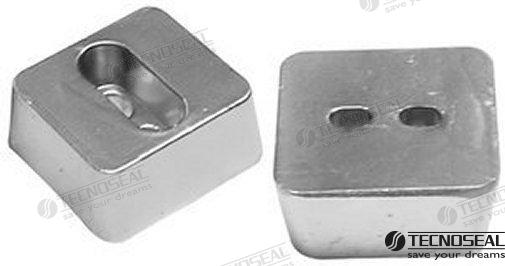 Anodo Kamewa Placa Zinc 0,48KG Tecnoseal