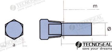 Anodo Barra Zf Zinc Ø12MM Tecnoseal