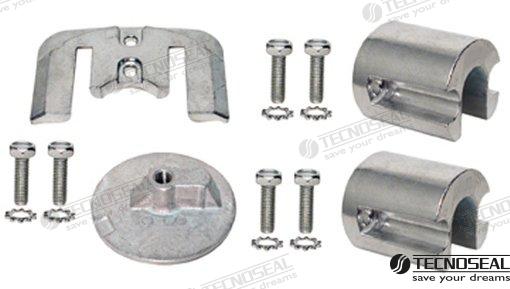 Kit Anodos Zinc Mercury Bravo Ii-iii Tecnoseal 888761Q01
