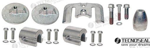 Kit Anodos Zinc Mercury Bravo III-2004 Tecnoseal 888761Q02