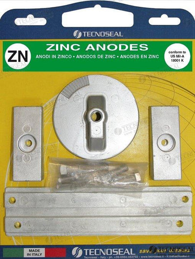 Kit Anodos Zinc Mercury Verado 4 Tecnoseal